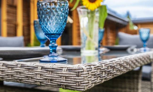 Комплект мебели ZOYA из искусственного ротанга (серый)