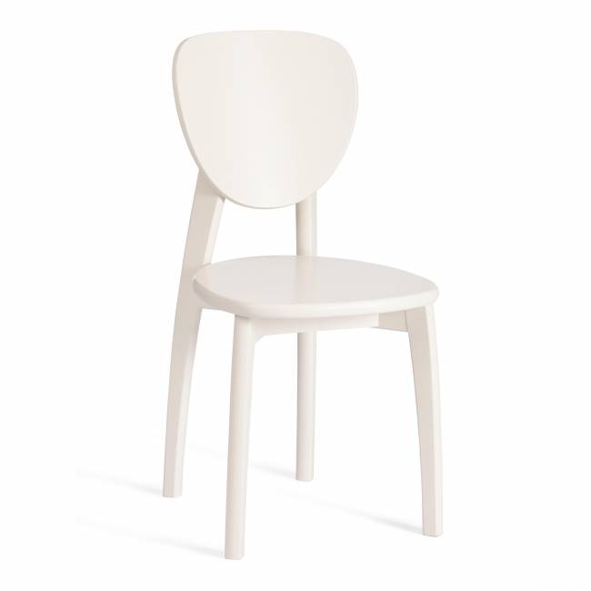 Стул DIAMANTE жесткое сидение / 1 шт. в упаковке бук, 42 х 42 х 85 см, ivory white ivory white бук