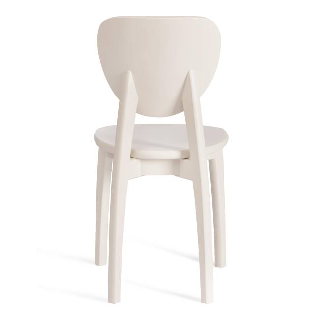 Стул DIAMANTE жесткое сидение / 1 шт. в упаковке бук, 42 х 42 х 85 см, ivory white белый бук Стул DIAMANTE жесткое сидение / 1 шт. в упаковке бук, 42 х 42 х 85 см, ivory white белый бук