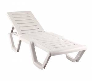 Шезлонг Атлант (белый) Шезлонг Атлант (белый)