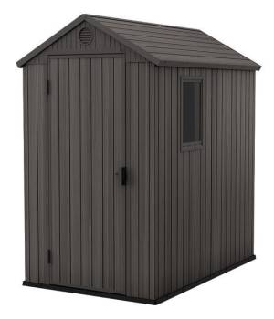 Сарай "Дарвин 4х6" (размеры 118 х 184 см), серый Сарай "Дарвин 4х6" (размеры 118 х 184 см), серый