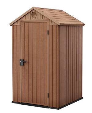 Сарай "Дарвин 4х4" (размеры 118 х 117 см), коричневый Сарай "Дарвин 4х4" (размеры 118 х 117 см), коричневый