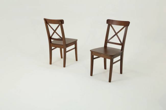 Стол Монте М 90 орех со стульями Ингольф орех Стол Монте М 90 орех со стульями Ингольф орех