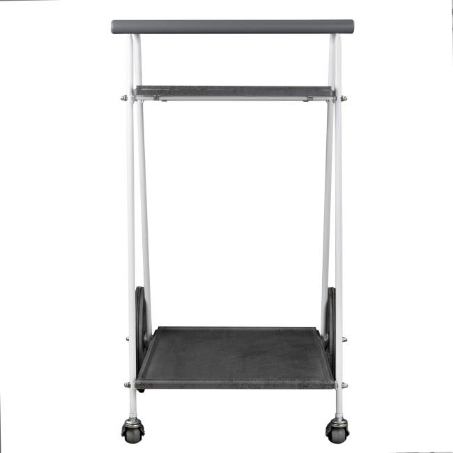 Стол сервировочный Новум белый/серый графит/серый бетон Стол сервировочный Новум белый/серый графит/серый бетон