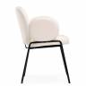 Стул на металлокаркасе Kalipso white / black