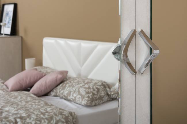 Набор шкафов Амели Моби № 3 цвет шёлковый камень/бетон чикаго беж