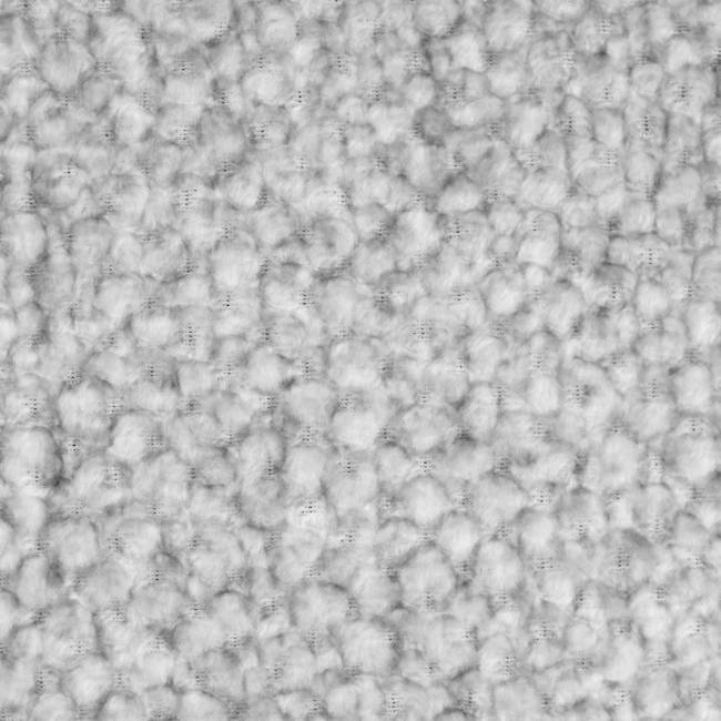 Банкетка-обувница Charli Lux/Чарли Люкс велюр/букле, VT shape silver серый велюр/букле