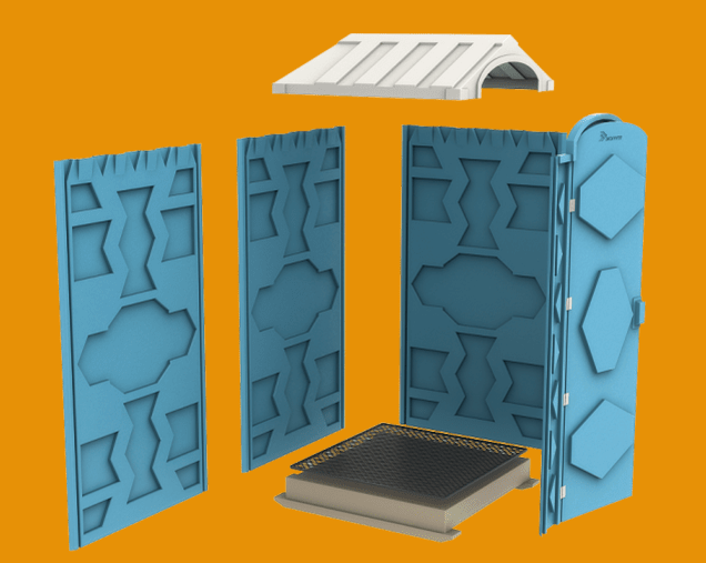 Мобильная туалетная кабина УНИВЕРСАЛ EcoGR Мобильная туалетная кабина УНИВЕРСАЛ EcoGR