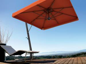 Зонт профессиональный 3х4 м Napoli Braccio антрацит, терракотовый 3000х4000 мм Зонт профессиональный 3х4 м Napoli Braccio антрацит, терракотовый 3000х4000 мм