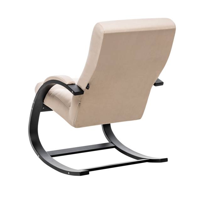 Кресло-качалка Leset Милано Венге V18 бежевый