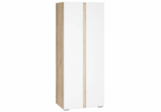 Алетра ШК-800 дуб крафт серый / глянец белый