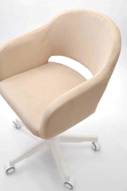 Кресло Бабби белый / бежевый Кресло Бабби белый / бежевый