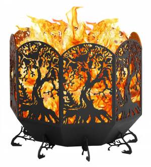 Очаг восьмиугольный "Деревья" Очаг восьмиугольный "Деревья"