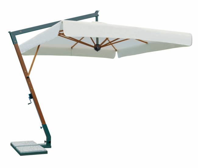 Зонт профессиональный 2х3 м Torino Braccio имитация ироко, слоновая кость 2000х3000 мм Зонт профессиональный 2х3 м Torino Braccio имитация ироко, слоновая кость 2000х3000 мм