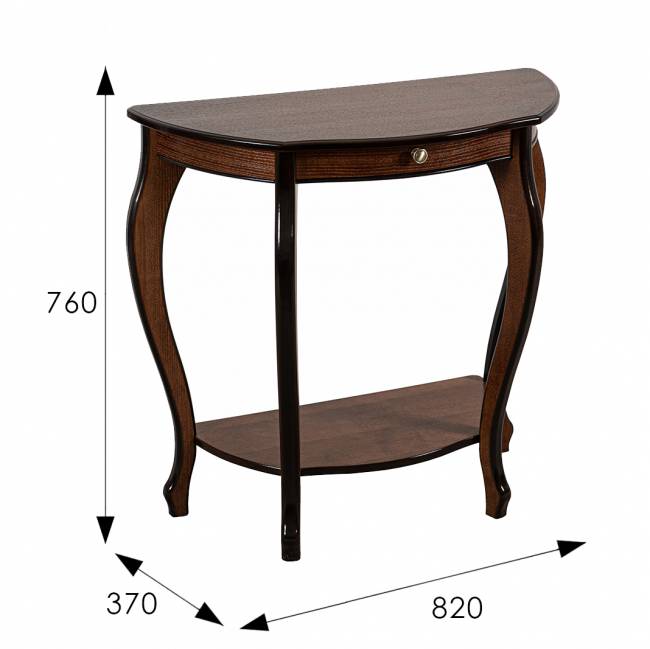 Консоль Элегант орех Л