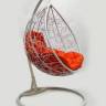 Подвесне кресло "Капля ротанг" белое Подвесне кресло "Капля ротанг" белое