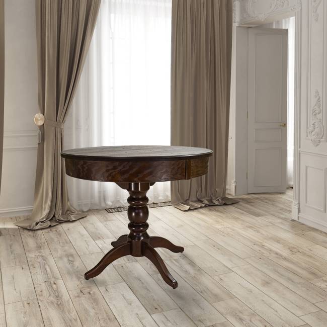 Стол обеденный Фидея 4 раздвижной орех 90/130*90