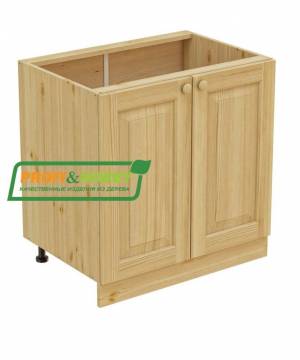 Тумба 2 двери 800 х 560 х 720 сосна, без покраски Тумба 2 двери 800 х 560 х 720 сосна, без покраски