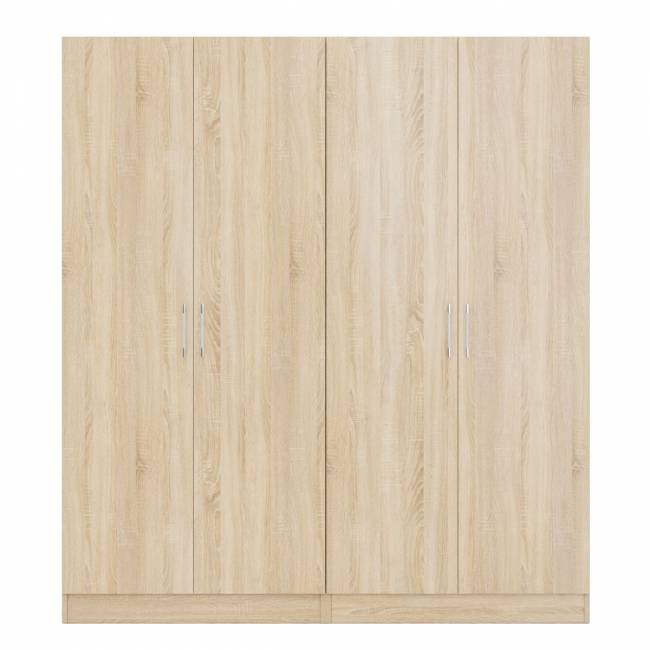 Два 2-х створчатых шкафа для одежды Стандарт цвет дуб сонома Два 2-х створчатых шкафа для одежды Стандарт цвет дуб сонома