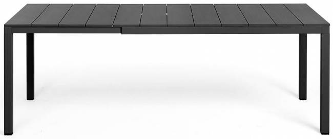 Стол металлический раздвижной Rio Alu 140 Extensibile антрацит 1400-2100х850х760 мм Стол металлический раздвижной Rio Alu 140 Extensibile антрацит 1400-2100х850х760 мм