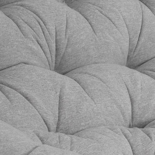 23/01 Матрац для кресла "Папасан" ткань, серо-бежевый, 3M 16/2, 125х125х15 см серо-бежевый ткань