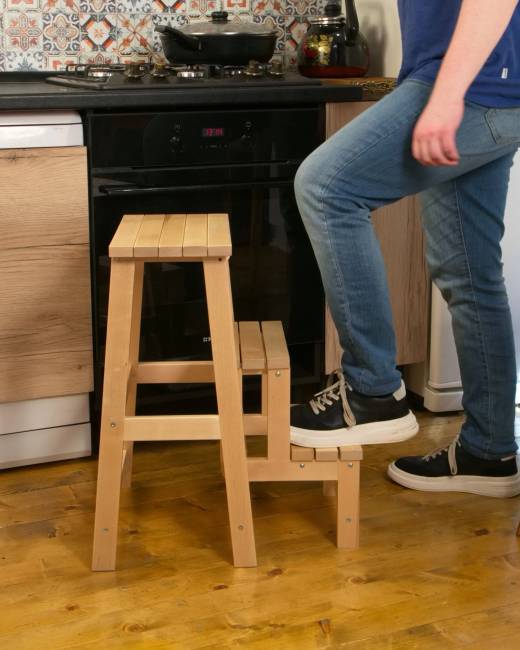 Табурет-стремянка Марк, бук
