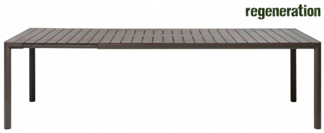 Стол пластиковый раздвижной Tevere 210 терра 2110-2750х1000х765 мм Стол пластиковый раздвижной Tevere 210 терра 2110-2750х1000х765 мм