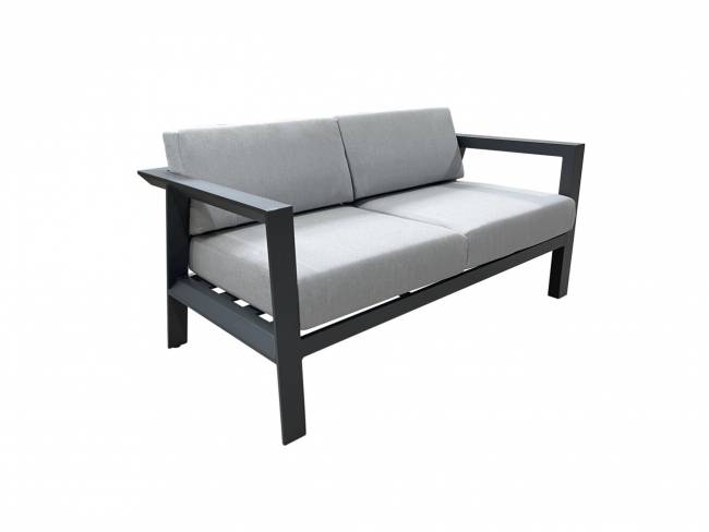 Диван двухместный Graphite из алюминия Диван двухместный Graphite из алюминия