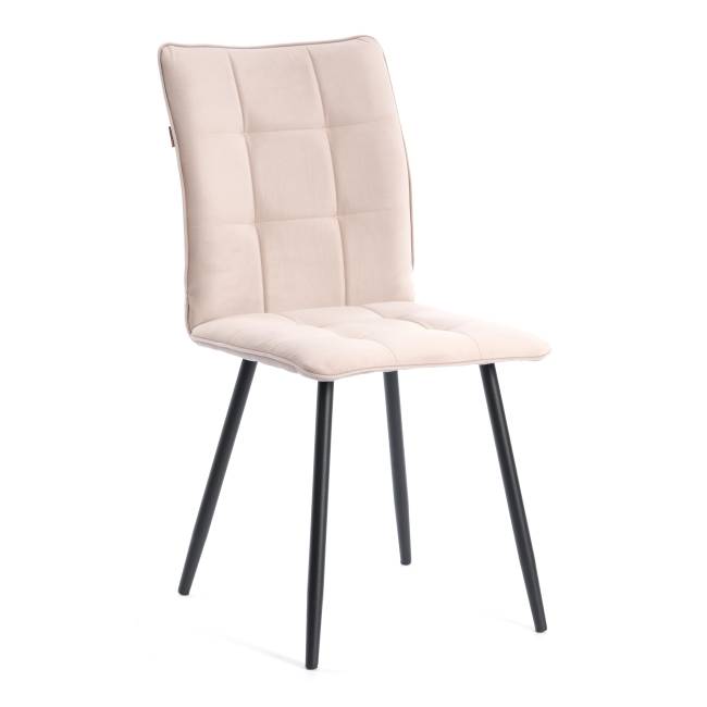 Комплект кресло + стул Bari LT, флок , бежевый/черный, 7, 41х55х89 см бежевый/черный флок Комплект кресло + стул Bari LT, флок , бежевый/черный, 7, 41х55х89 см бежевый/черный флок