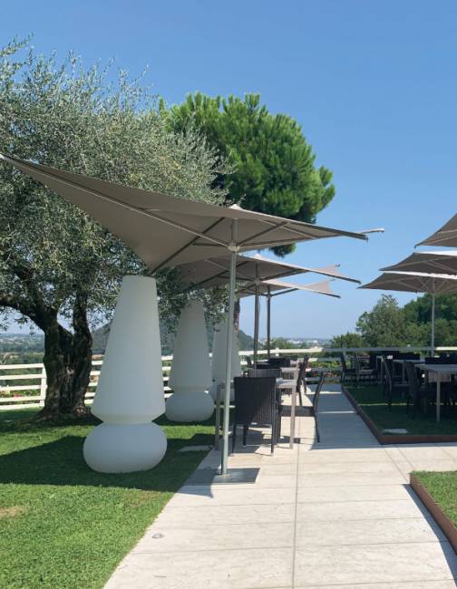 Зонт-парусник 2.9х2.9 м Vela Titanium титан, серо-коричневый 2900х2900 мм Зонт-парусник 2.9х2.9 м Vela Titanium титан, серо-коричневый 2900х2900 мм