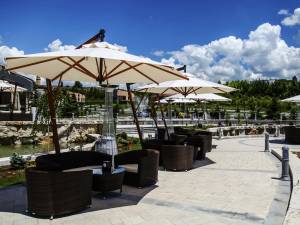 Зонт профессиональный Ø3.5 м Torino Braccio имитация ироко, слоновая кость Ø3500 мм Зонт профессиональный Ø3.5 м Torino Braccio имитация ироко, слоновая кость Ø3500 мм