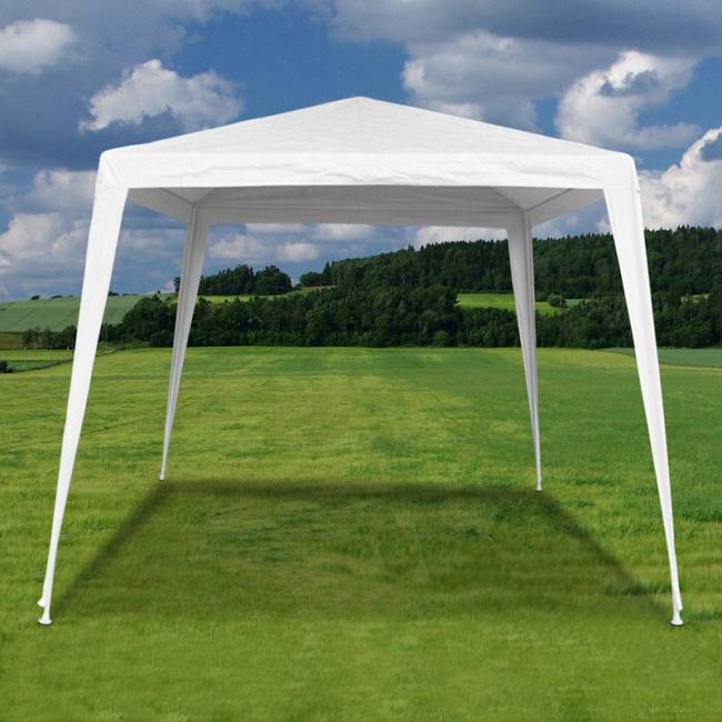 Садовый тент шатёр 3x3x2.4m белый