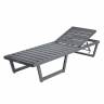 Шезлонг-лежак из алюминия с матрасиком G501.0E04