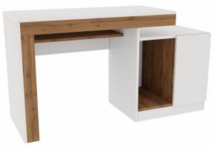 Модена белый / дуб вотан