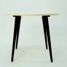Стол Монте К 100 чёрное дерево/слоновая кость