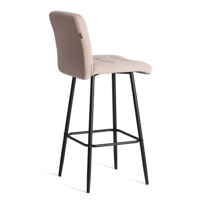 Барный стул  Medeo/Медео велюр, бежевый, 7, 45х56х113 см бежевый велюр