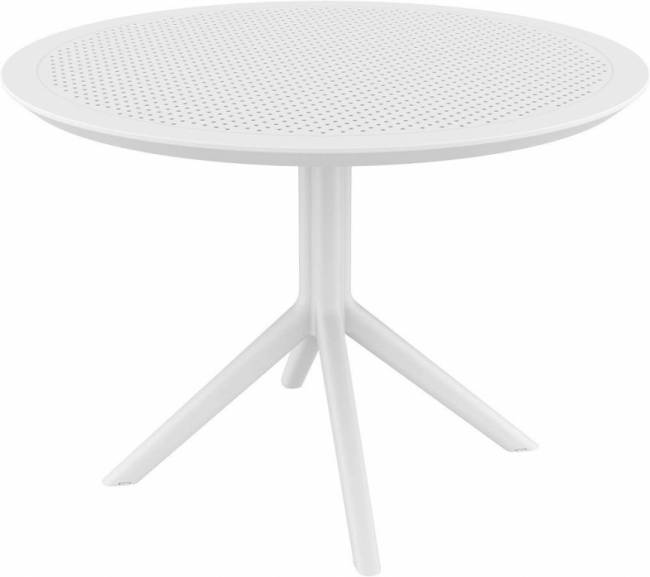 Стол пластиковый Sky Table Ø105 белый Ø1050х740 мм Стол пластиковый Sky Table Ø105 белый Ø1050х740 мм