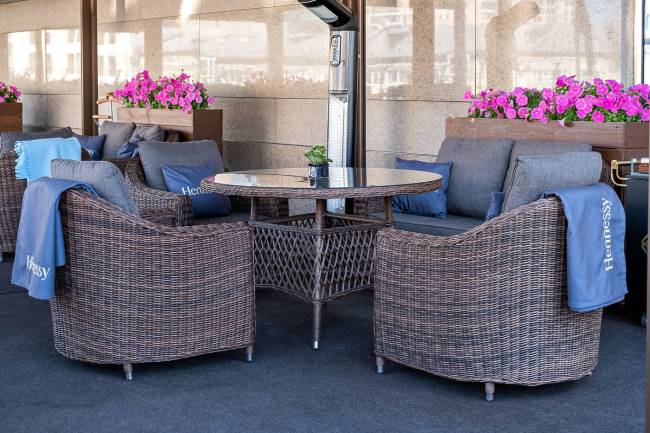 "Кон Панна" кресло из искусственного ротанга, цвет коричневый "Кон Панна" кресло из искусственного ротанга, цвет коричневый