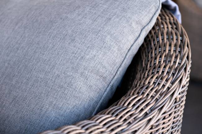 "Кон Панна" кресло из искусственного ротанга, цвет коричневый "Кон Панна" кресло из искусственного ротанга, цвет коричневый