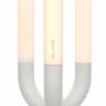 Светильник металлический настольный Luna Lighting белый матовый 100х100х230 мм