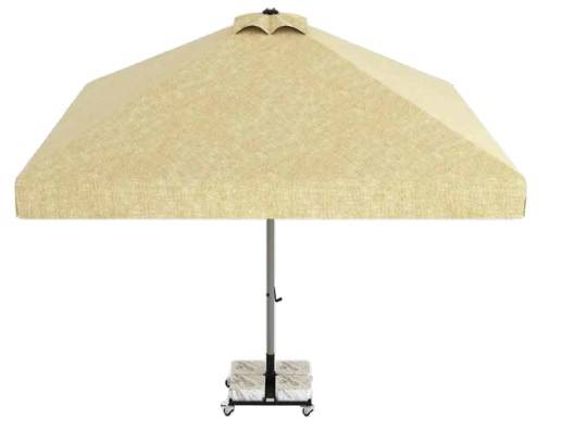 Зонт профессиональный 4х4 м Lux Telescopic 4000х4000 мм Зонт профессиональный 4х4 м Lux Telescopic 4000х4000 мм