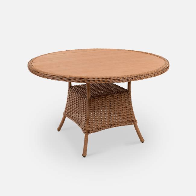 Стол Primo D1250 ДПК (с упаковкой) Американский орех, RAL 8011, ДПК.Latitudo modern Орех Стол Primo D1250 ДПК (с упаковкой) Американский орех, RAL 8011, ДПК.Latitudo modern Орех