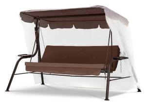 Качели садовые "Лотос" шоколад