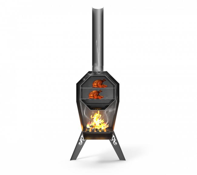 Эко-коптильня "Дымок"