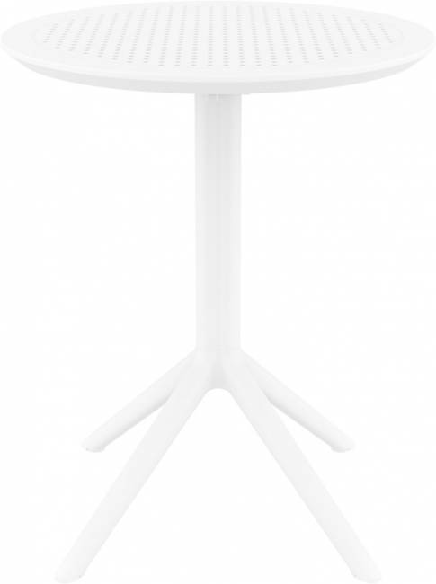 Стол пластиковый складной Sky Folding Table 60 белый 600х740 мм