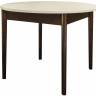 Стол обеденный Мариус М 81 раздвижной слоновая кость/орех 100/139*100