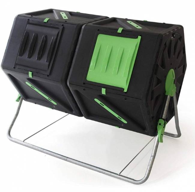 Компостер вращающийся HELEX двойной 2*105 л