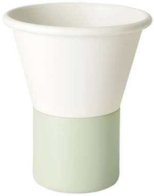 Ваза для цветов Mimosa лен, зеленый шалфей Ø245х250 мм Ваза для цветов Mimosa лен, зеленый шалфей Ø245х250 мм