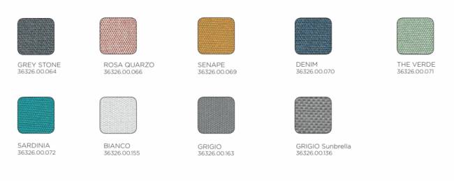 Подушка для кресла Net горчичный 460х485х35 мм