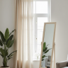 Зеркало напольное BeautyStyle 27 слоновая кость 135 см х 42,5 см